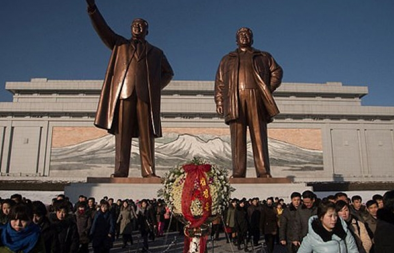 Người Triều Tiên kỷ niệm 6 năm ngày mất ông Kim Jong-il