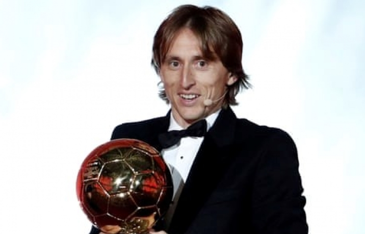"Qua mặt" CR7 và Messi, Luka Modric giành Quả bóng vàng 2018