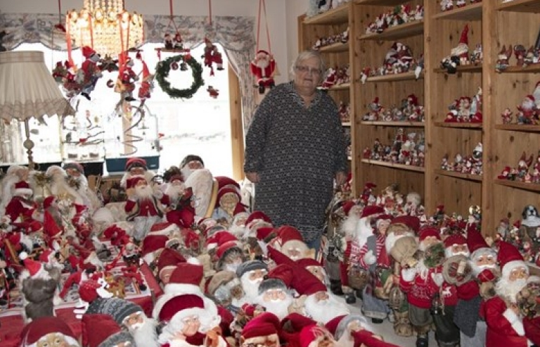 Na Uy: Một phụ nữ luôn đón Giáng sinh với hơn 2.000 "ông già Noel"