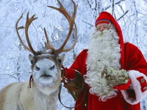 Ông già Noel bắt đầu hành trình phát quà trong thời tiết -22 độ C