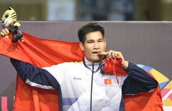 SEA Games 30: Võ sĩ Lê Nguyễn Thanh Long giành HCV ở bộ môn Pencak Silat