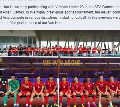 CLB Heerenveen chúc mừng Văn Hậu và U22 Việt Nam vào bán kết