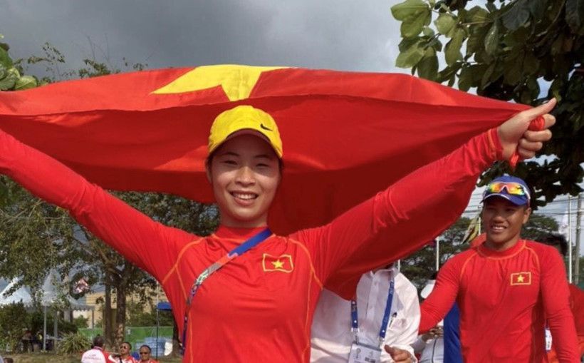 sea games 30 canoeing viet nam suu tap du mau huy chuong