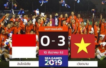 Báo Thái Lan chúc mừng U22 Việt Nam giành HCV SEA Games