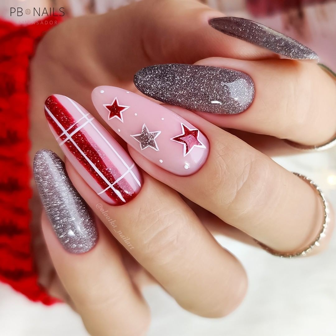 Top 70+ mẫu nail Noel đơn giản, xinh xắn cho mùa Giáng Sinh