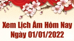 Lịch âm 1/1, âm lịch hôm nay Thứ Bảy ngày 1/1/2022 tốt hay xấu?