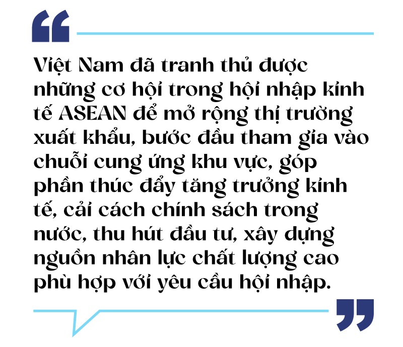 Hợp tác kinh tế Việt Nam-ASEAN: Sôi động và ‘gặt hái’ nhiều kết quả thiết thực