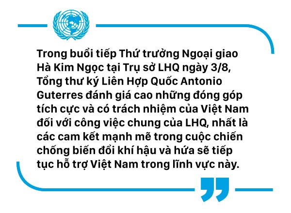 45 năm Việt Nam gia nhập LHQ: Từng bước ghi dấu ấn, từng bước khắc tên mình!