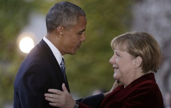 Tổng thống Mỹ điện đàm với Thủ tướng Đức trước khi rời Nhà Trắng