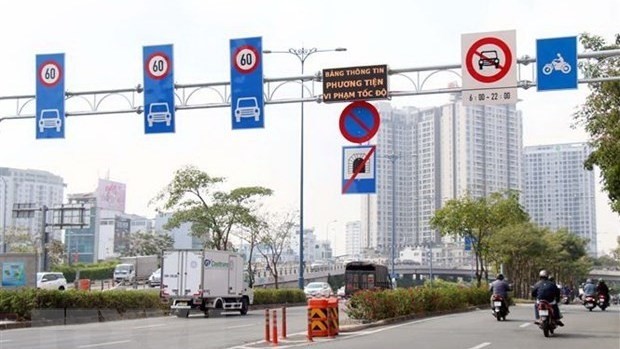 Ho Chi Minh City street (Source: VNA)