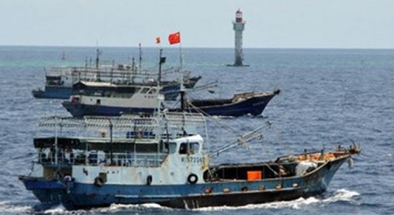 Tàu, thuyền Trung Quốc bị phát hiện xâm phạm lãnh hải Malaysia