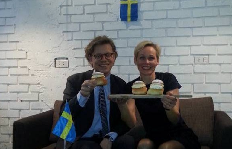 Thưởng thức Fika cùng Đại sứ Thụy Điển
