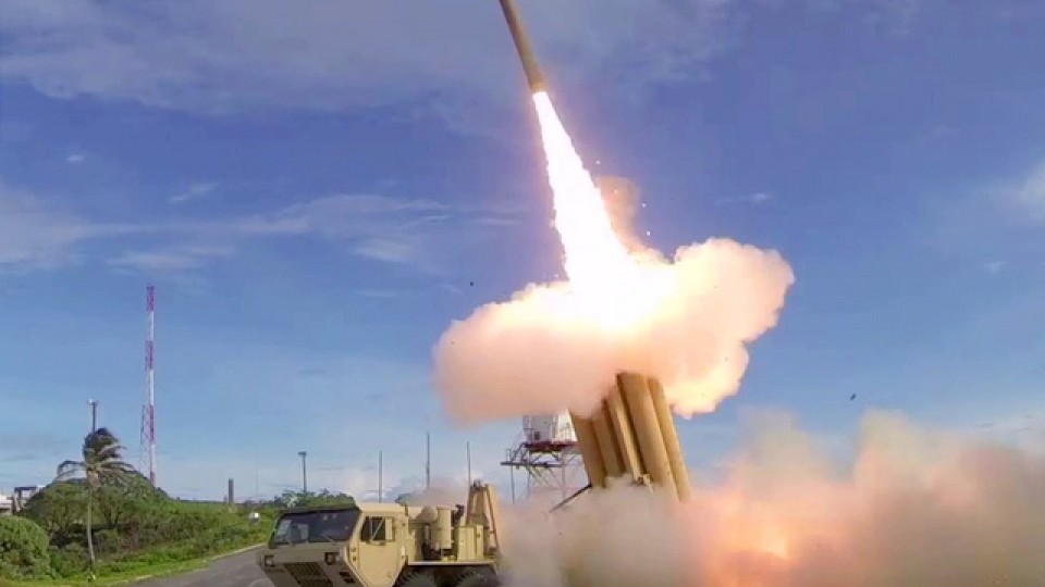 Mỹ thông báo thử thành công tên lửa thuộc hệ thống THAAD