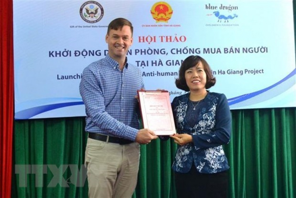 human trafficking prevention project launched in ha giang