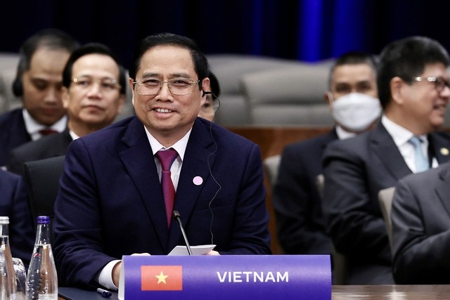 Thủ tướng Chính phủ Phạm Minh Chính tham dự các phiên họp Hội nghị Cấp cao đặc biệt ASEAN – Hoa Kỳ
