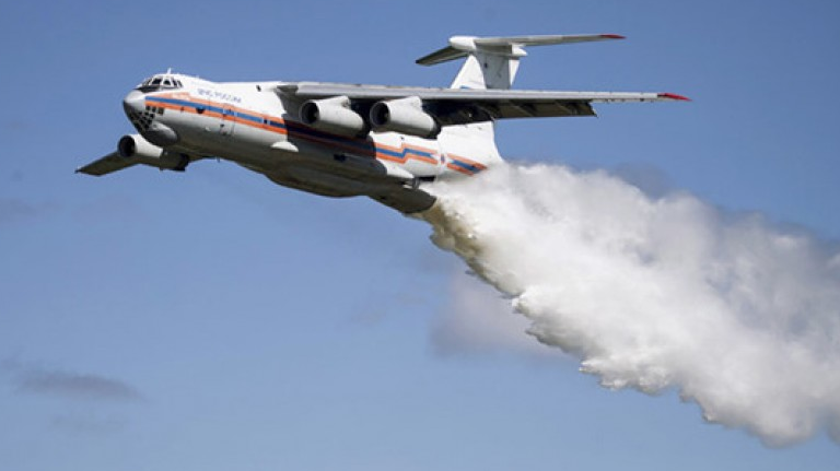 Nga: Toàn thể phi công máy bay chữa cháy Il - 76 đã tử nạn
