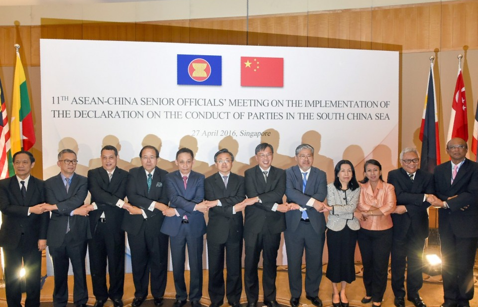ASEAN và Trung Quốc lên kế hoạch nhóm họp về DOC