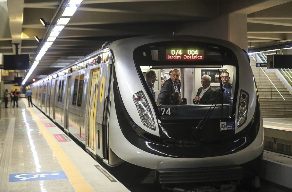 Brazil khai trương tuyến tàu điện ngầm mới phục vụ Olympic