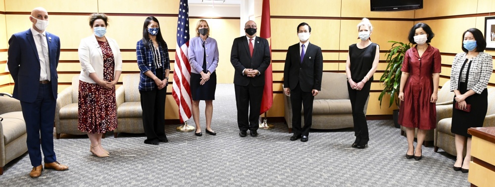 Đại sứ Hà Kim Ngọc tham dự gặp mặt kỷ niệm 25 năm quan hệ ngoại giao Việt Nam-Hoa Kỳ