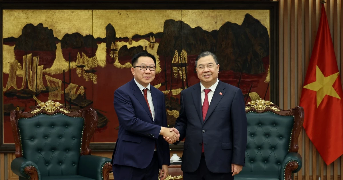Phó Thủ tướng Thường trực Phạm Gia Túc tiếp Bộ trưởng Nông nghiệp và Môi trường Lào Linkham Douangsavanh Phó Thủ tướng Thường trực Phạm Gia Túc tiếp Bộ trưởng Nông nghiệp và Môi trường Lào Linkham Douangsavanh