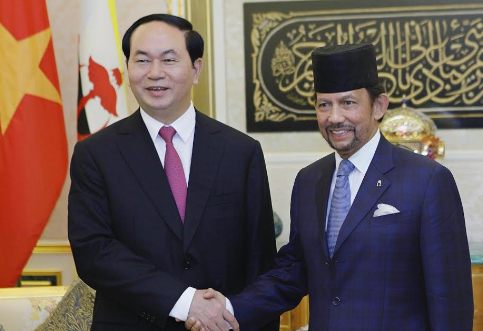 Toàn văn Tuyên bố chung giữa Việt Nam và Brunei Darussalam