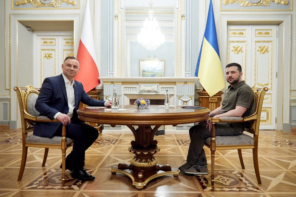 Tổng thống Ba Lan đến Ukraine