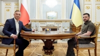 Tổng thống Ba Lan đến Ukraine, trọng tâm là viện trợ quân sự