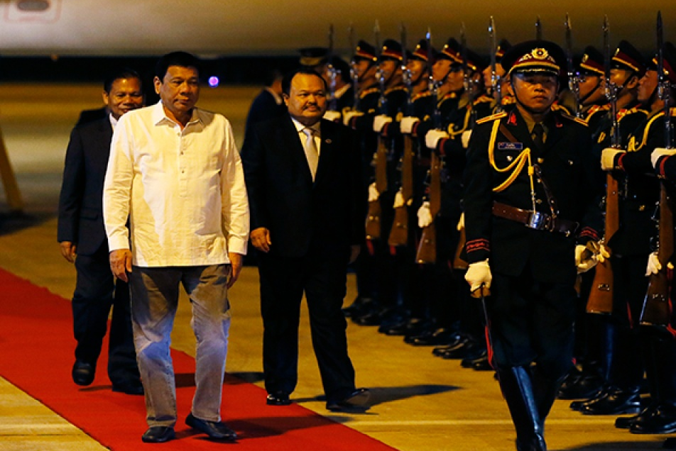 Tổng thống Philippines kêu gọi một Cộng đồng ASEAN không ma túy