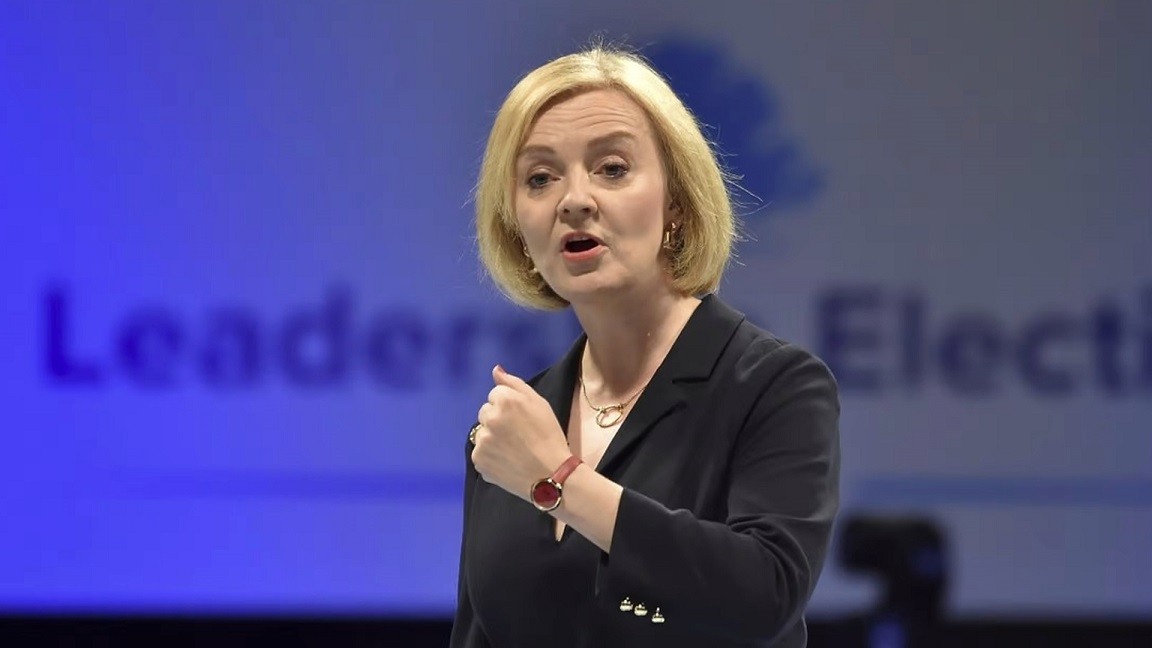 Tân Thủ tướng Anh Liz Truss. (Nguồn: AP)