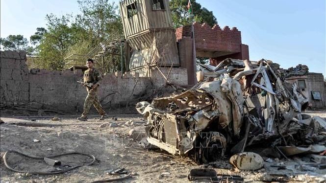 Afghanistan: Đánh bom tại trụ sở cảnh sát, nhiều người thương vong