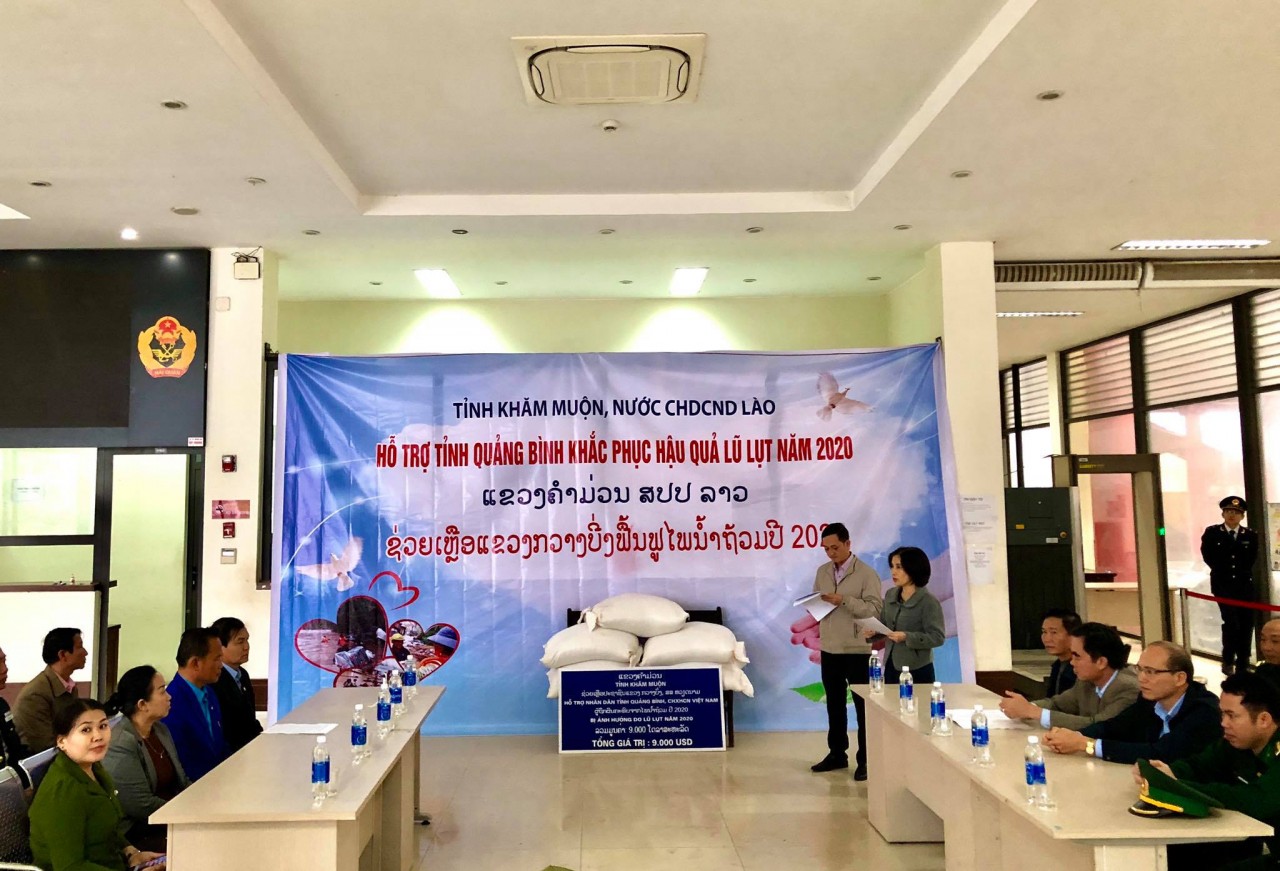 Quảng Bình-Khammouan: Điển hình tình hữu nghị Việt Nam-Lào