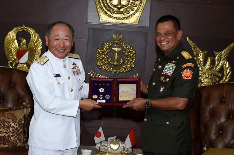 Nhật Bản, Indonesia hợp tác an ninh hàng hải