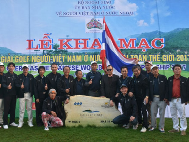 Gần 160 golf thủ kiều bào tranh tài tại Việt Nam