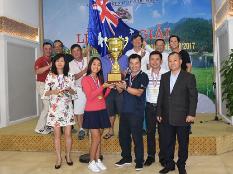 Bế mạc Giải Golf người Việt Nam ở nước ngoài toàn thế giới 2017