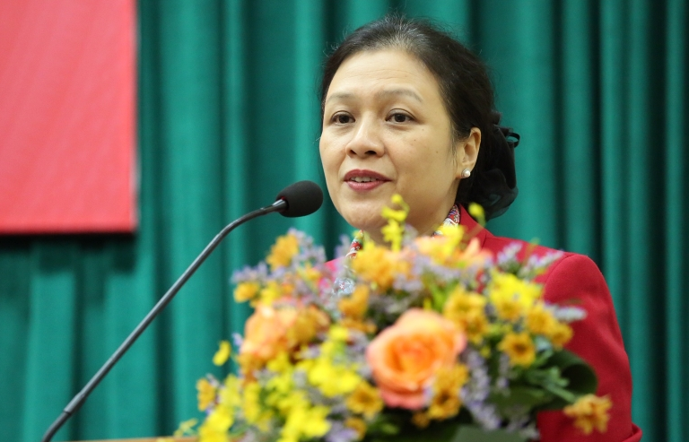 Bà Nguyễn Phương Nga được bầu làm Chủ tịch Liên hiệp các tổ chức hữu nghị Việt Nam