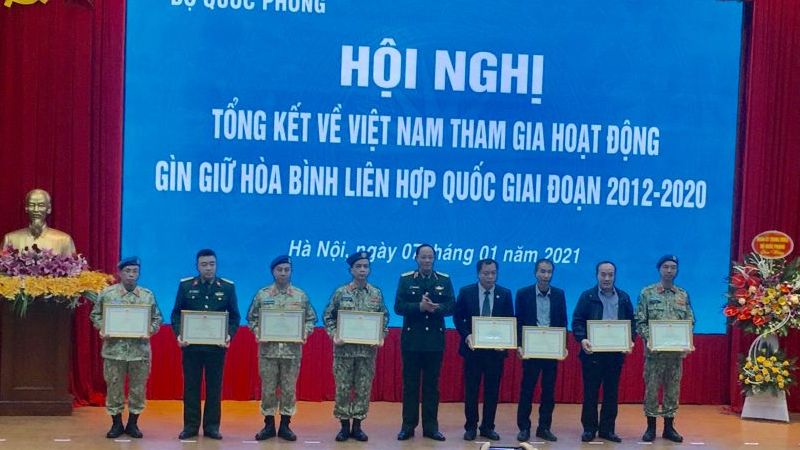 Tổng kết thành tựu Việt Nam tham gia hoạt động gìn giữ hòa bình Liên hợp quốc giai đoạn 2012-2020