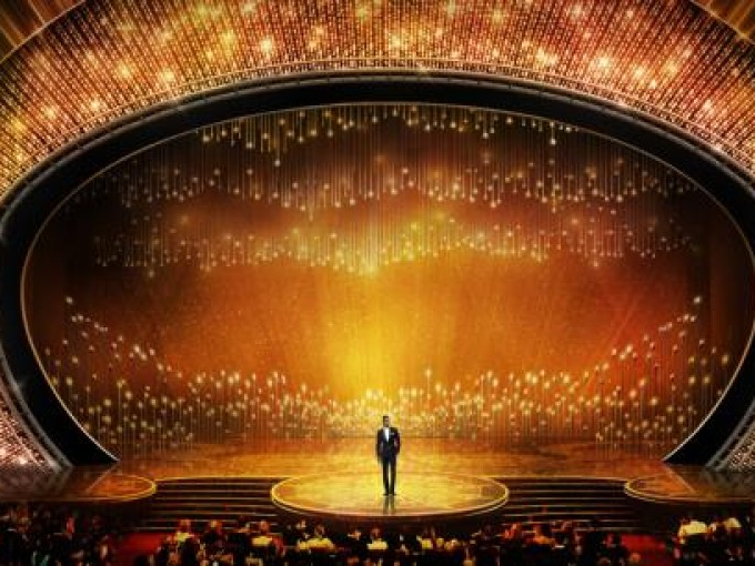 Sân khấu “pha lê” của Oscar 2016