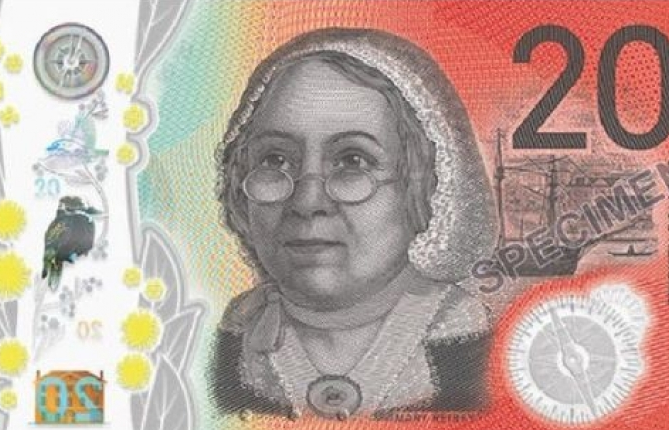 Australia công bố mẫu tiền 20 AUD mới có nhiều thay đổi lớn