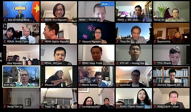 Cộng đồng người Việt tại New York gặp mặt trực tuyến đón Xuân Tân Sửu