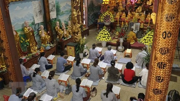 Chùa Phật Tích tổ chức lễ cầu an cho kiều bào người Việt tại Lào