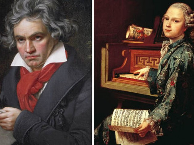 Beethoven được yêu thích hơn Mozart