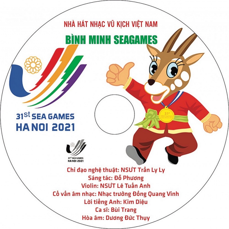 Nhà hát Nhạc Vũ Kịch Việt Nam ra mắt ca khúc song ngữ về SEA Games 31