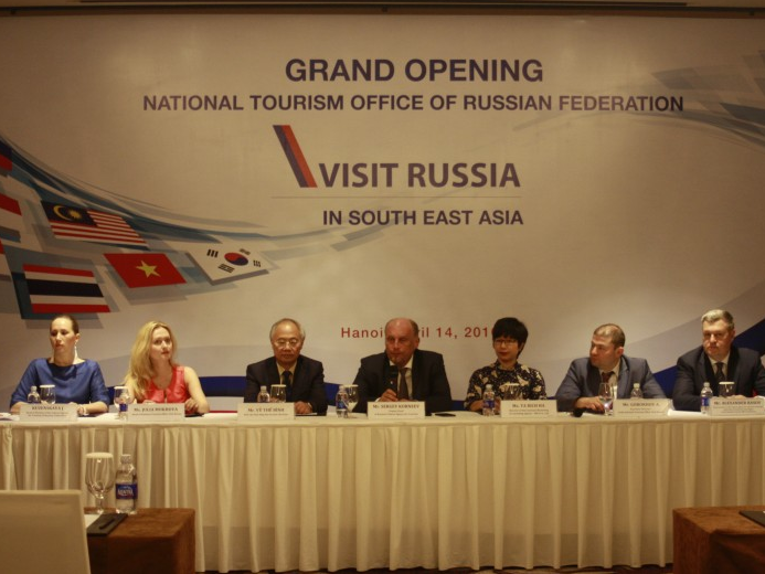 Nga đặt văn phòng du lịch khu vực Đông Nam Á tại Việt Nam