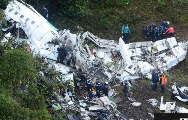 Tai nạn máy bay chở CLB bóng đá Chapecoense là do thiếu nhiên liệu