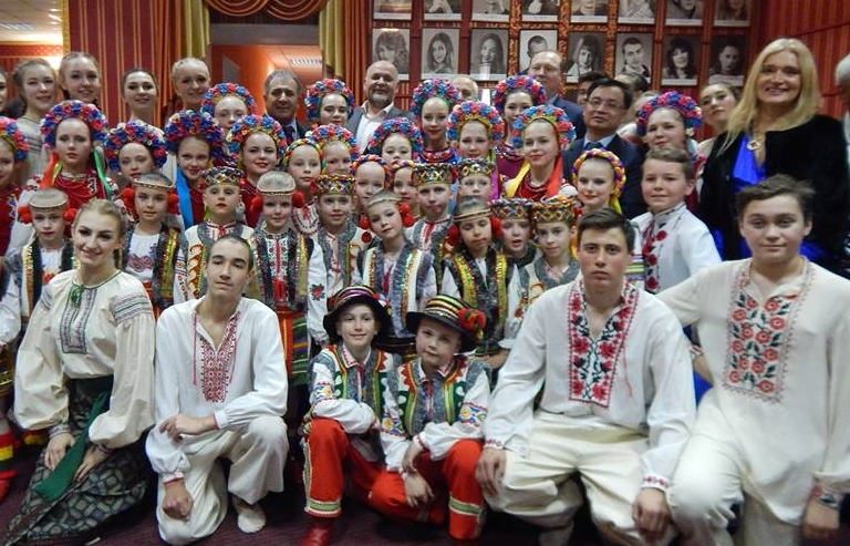 Đại sứ Việt Nam tại Ukraine tham dự Festival Chubynsky tại thành phố Bila Tserkva
