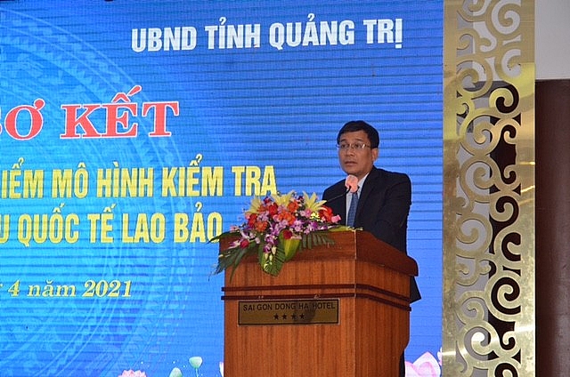 Kết quả triển khai thí điểm mô hình kiểm tra  ‘một cửa, một lần dừng’ tại cặp cửa khẩu quốc tế Lao Bảo - Đen Sạ Vẳn