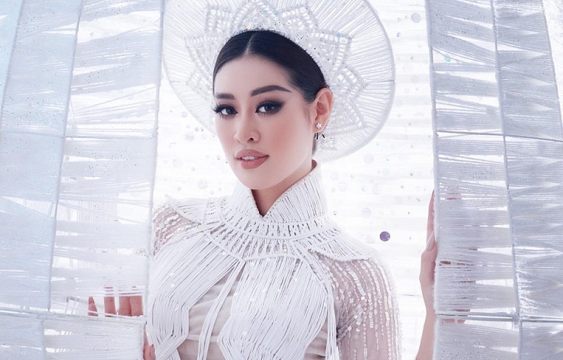 Trang phục dân tộc của hoa hậu Khánh Vân tại Cuộc thi Hoàn vũ Thế giới đặc biệt ra sao?