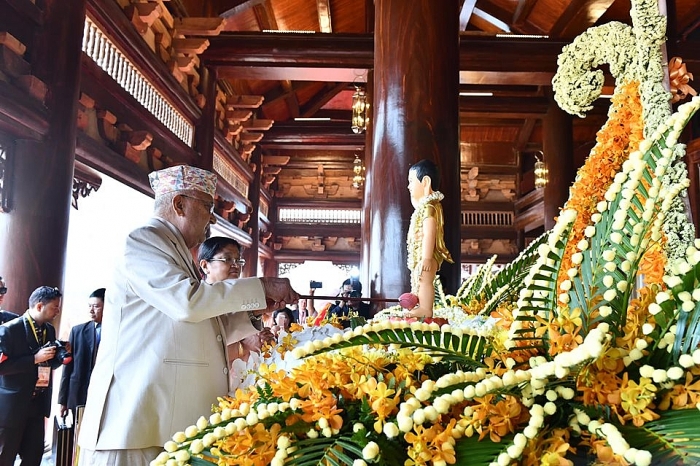 nhung hinh anh an tuong cua dai le vesak 2019 trong ngay khai mac