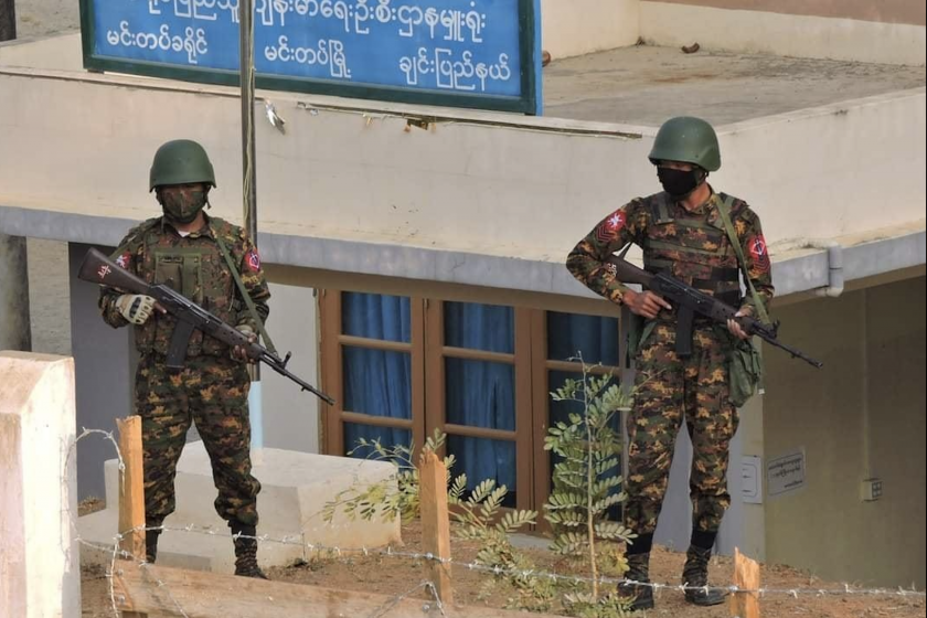 Tình hình Myanmar: Lực lượng dân quân phản đối đảo chính rút khỏi thị trấn Mindat
