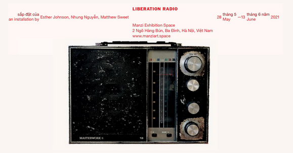 Khám phá trưng bày sắp đặt âm thanh Liberation Radio tại Hà Nội